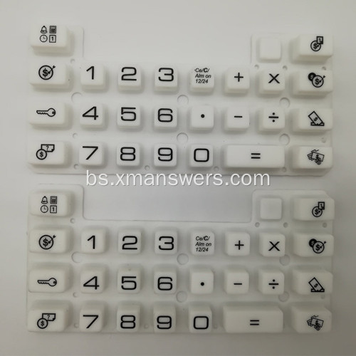 Tastatura od presvučene silikonske gume otporna na vodu i prašinu